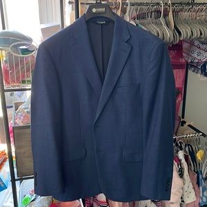 Jos A Bank Traveler sport coat blue men’s size 44r.
